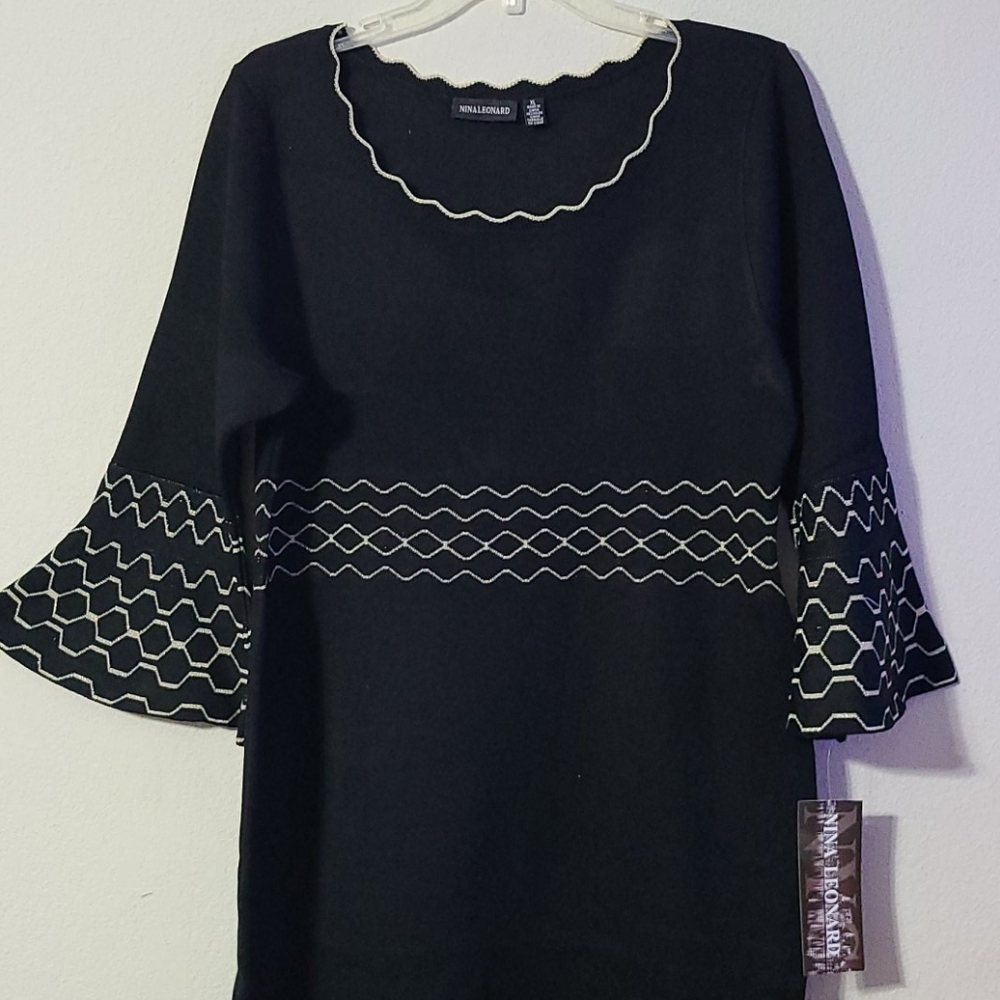 NWT Nina Leonard dress